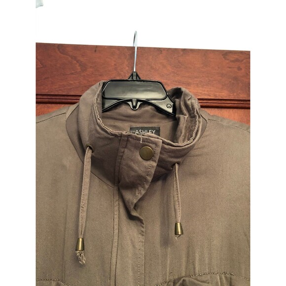 Ashley by 26 international outerwear  large  surplus army green  jacket - Picture 4 of 9